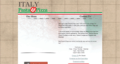 Desktop Screenshot of italypastapizza.com